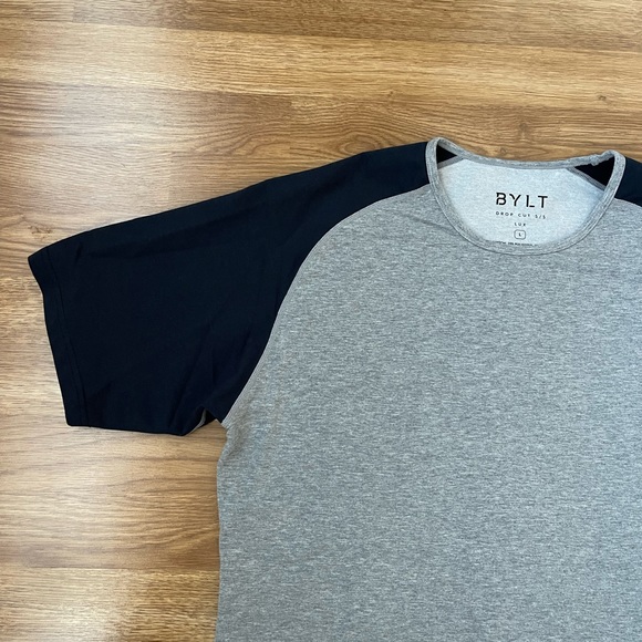 BYLT Drop Cut Lux Baseball Tshirt - Picture 3 of 11